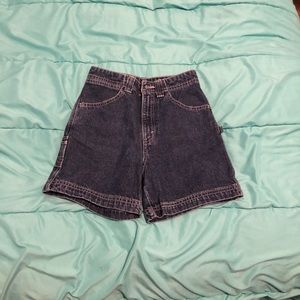 Vintage Levi’s carpenter jean shorts